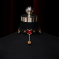 Heart Hollow Ball Choker