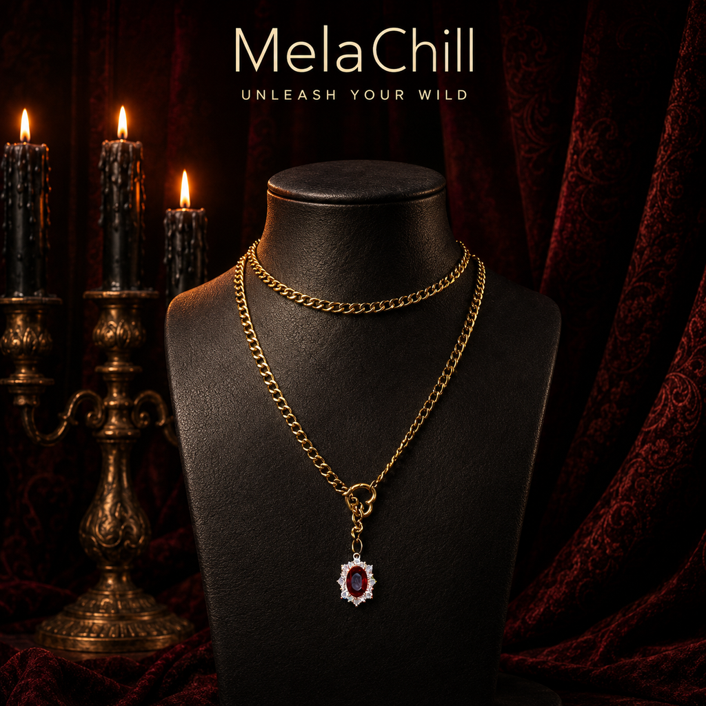 Goldeneren Silence Choker | Elegant Statement-Collar