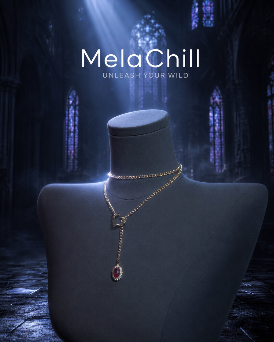 MelaChill [Golden Silence] Elegant Fashion Choker