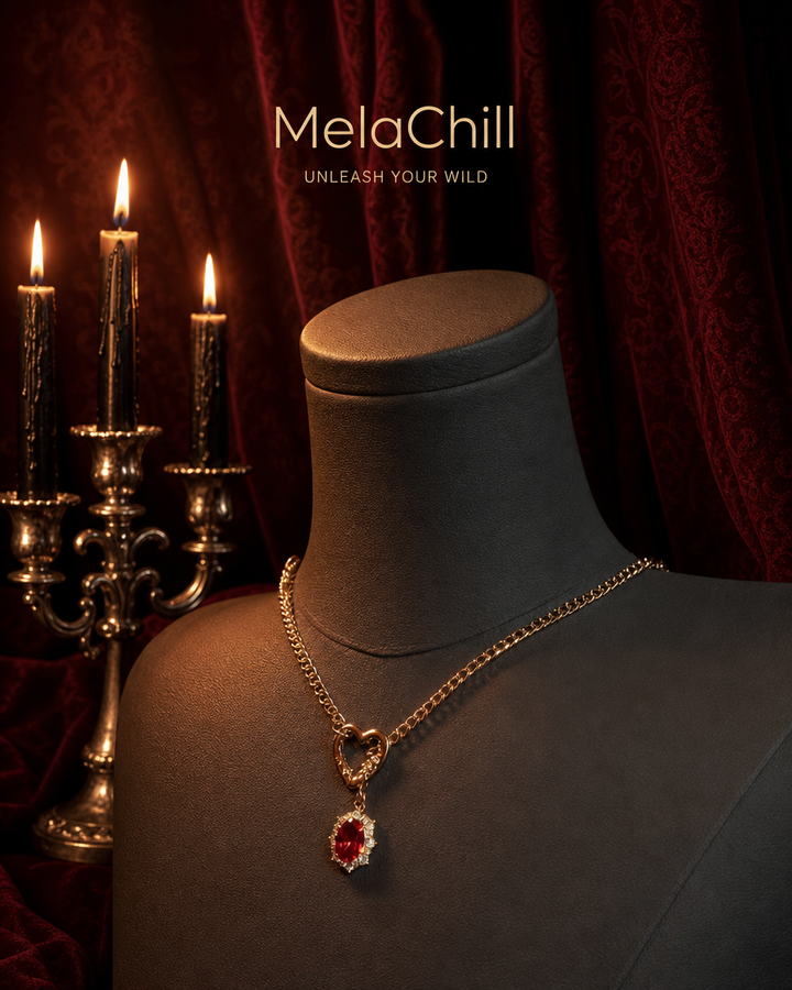 MelaChill [Golden Silence] Elegant Fashion Choker