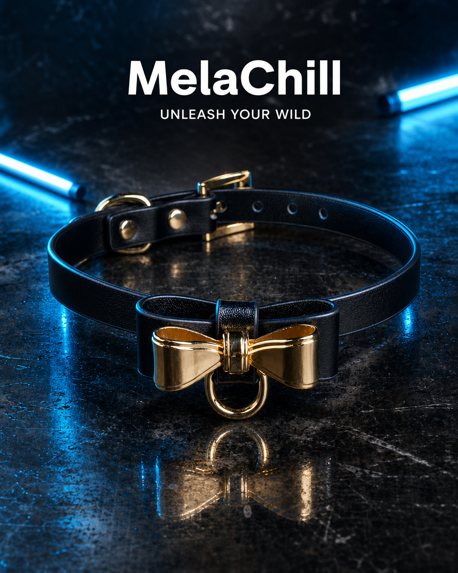 MelaChill [Miss Noble] Elegant Fashion Choker, Black