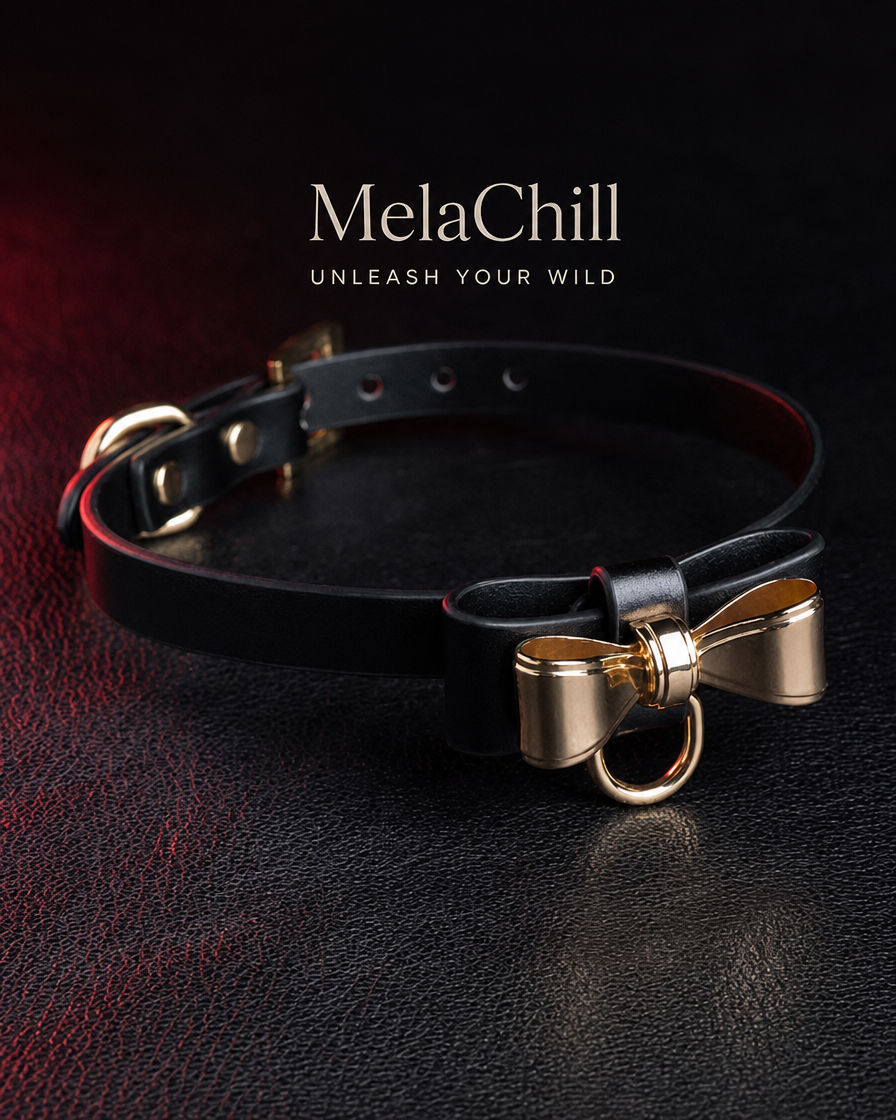 MelaChill [Miss Noble] Elegant Fashion Choker, Black