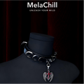 Dark Gothic Winged Cross Choker