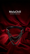 MelaChill [Breathless] Pulling Fashion and Fun Choker, Red