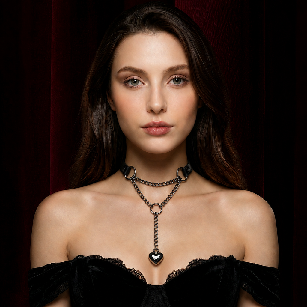 Breathless Love Lock Choker | Gothic-Ketten-Collar