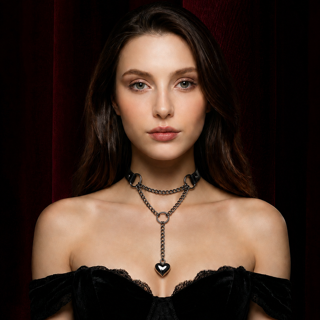 Breathless Love Lock Choker | Gothic-Ketten-Collar