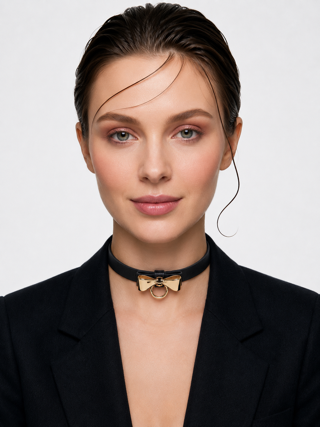 MelaChill [Miss Noble] Elegant Fashion Choker, Black