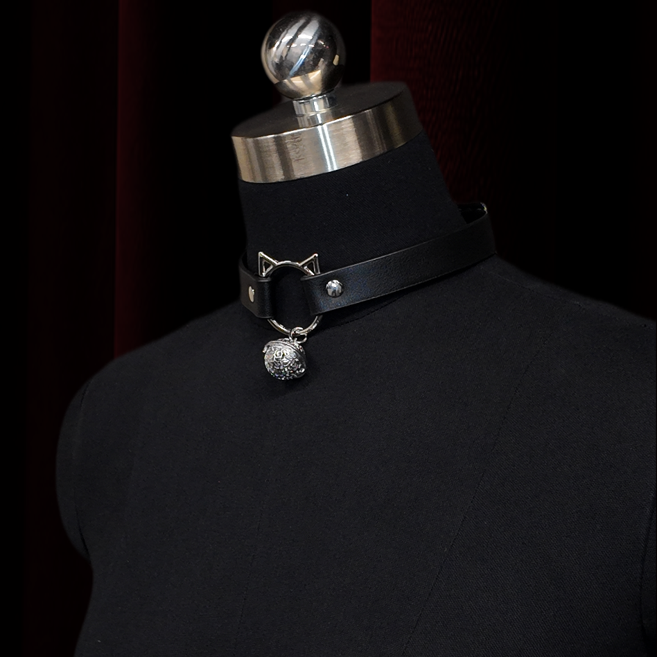 Cat Ear Bell Choker