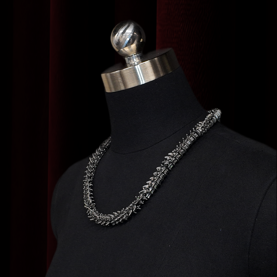 Bone Spine Gothic Choker