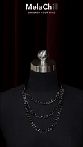 Minimal Black Leather Choker