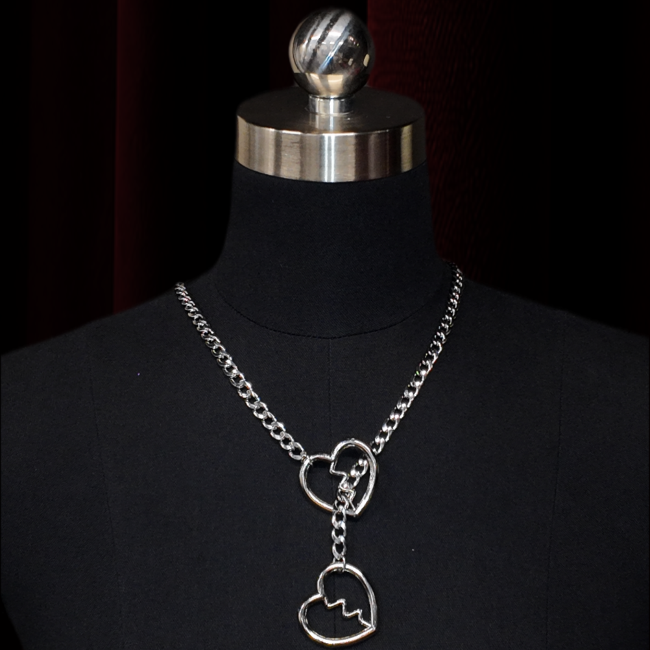 Broken Heart Lariat Choker