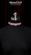 Blush Heart Charm Choker
