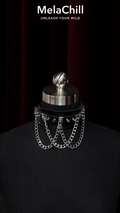 Gothic Studded Chain Choker