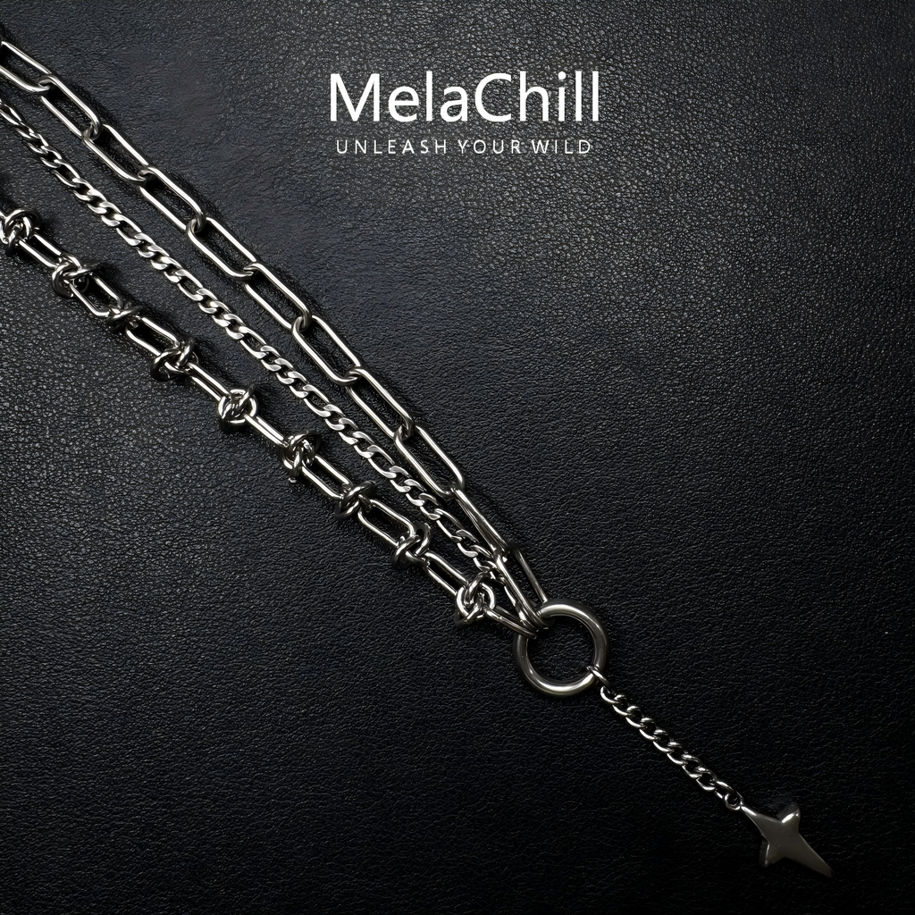 Cold Thorn Star Burst Necklace