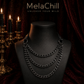 Minimal Negro Choker de cuero | Ajustable Everyday Collar