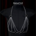 Baddie Minimalist Body Chain Harness Set
