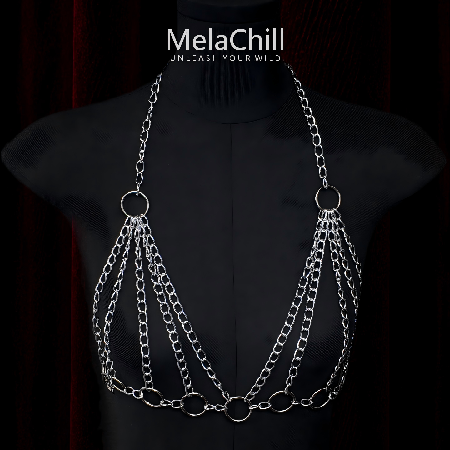 Baddie Minimalist Body Chain Harness Set
