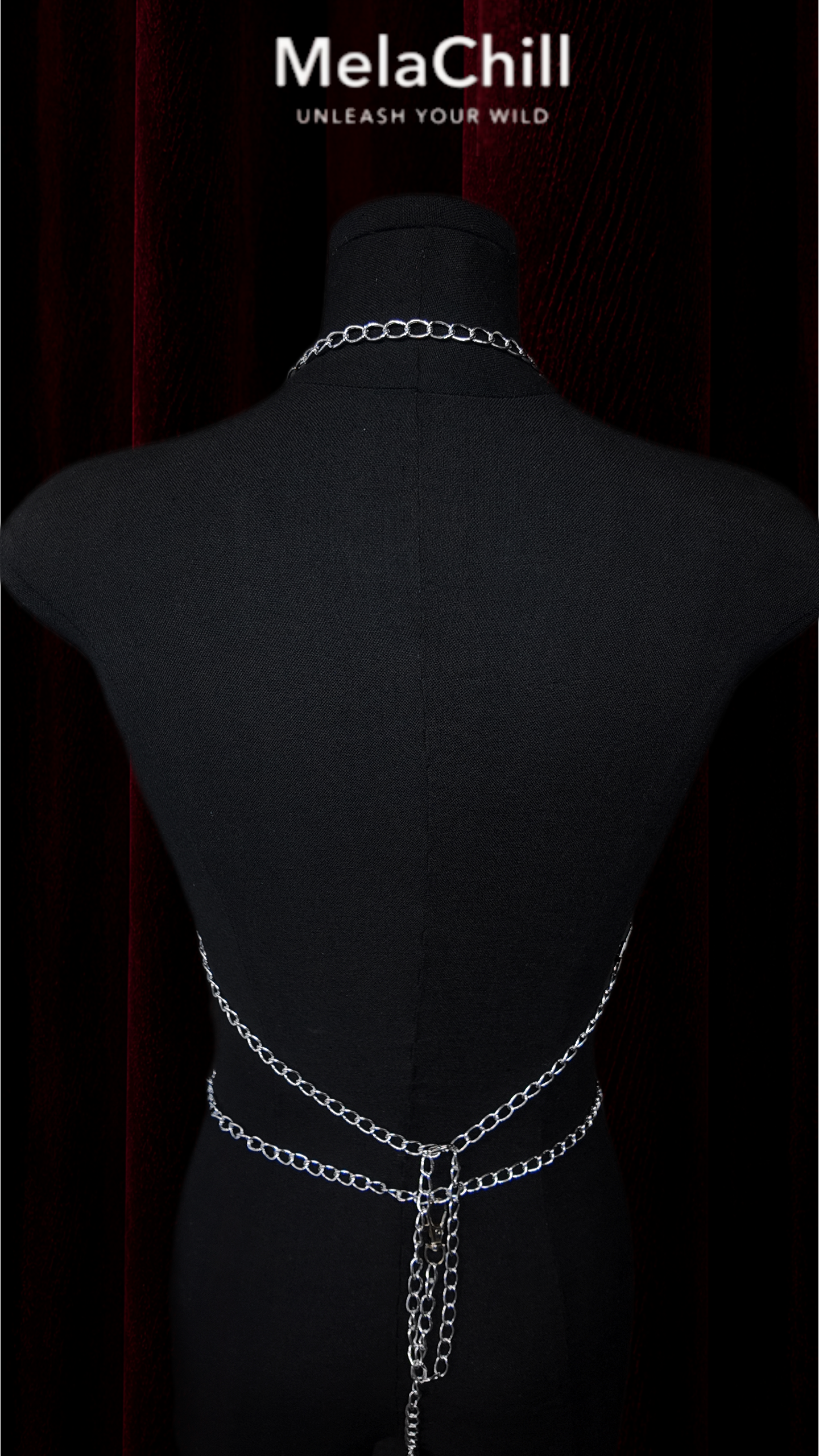 Baddie Minimalist Body Chain Harness Set