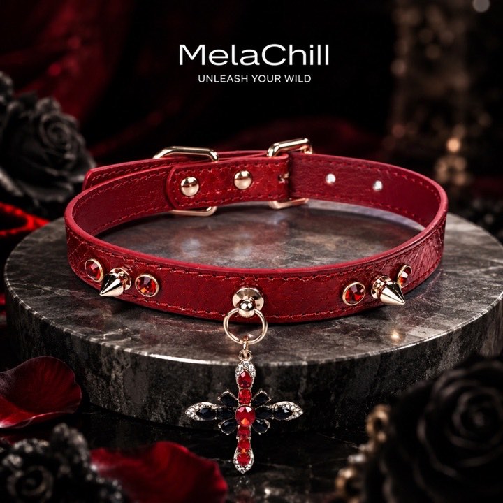 Leather chokers